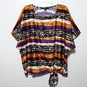 Andrew Marc Print Blouse